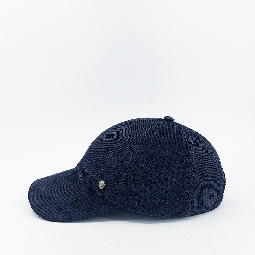 Casquette velour marine made in france