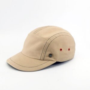Casquette Skate 5panel Beige Mixte Nantes Fait Main