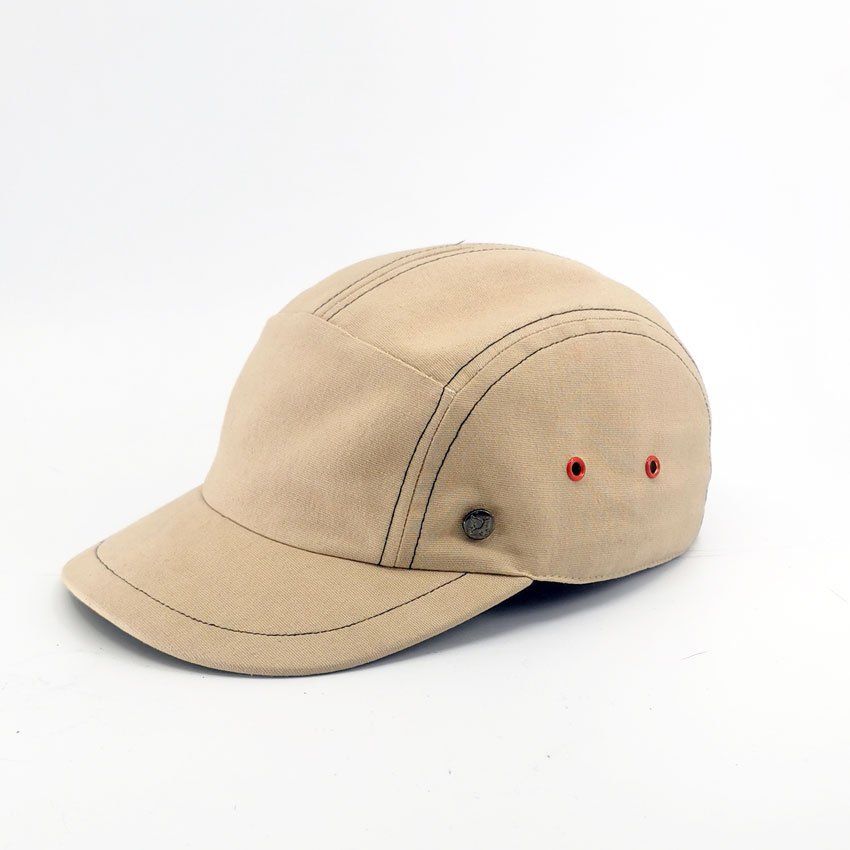 Casquette Skate 5panel Beige Mixte Nantes Fait Main