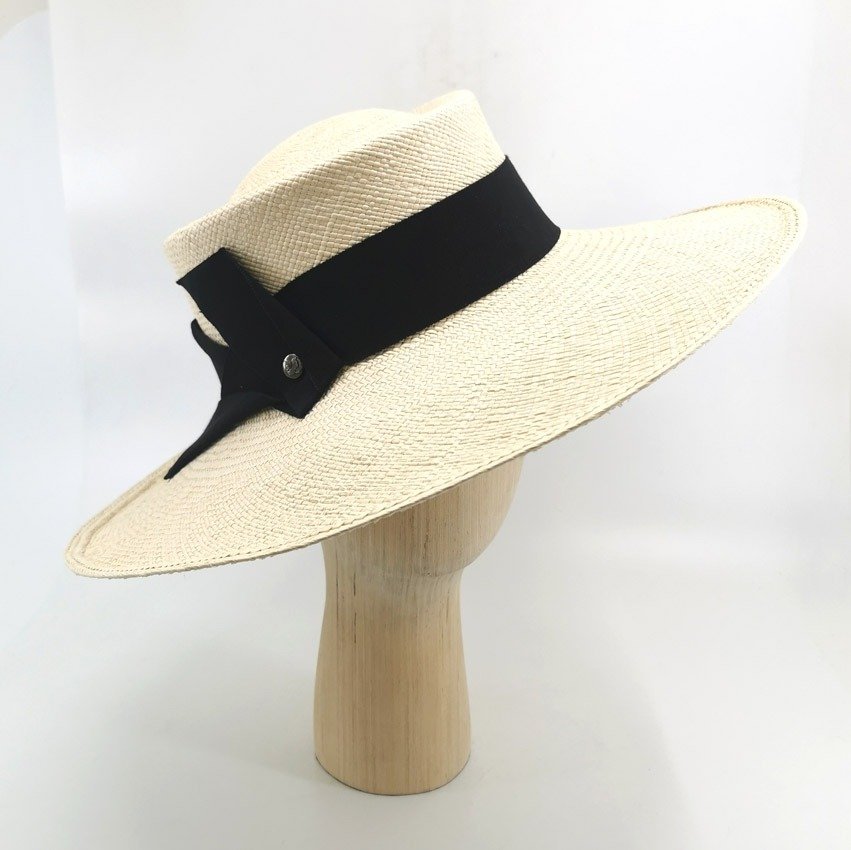 capeline femme en paille panama chapellerie nantes