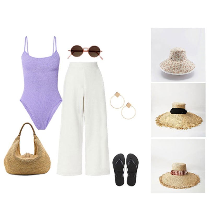 Capeline Bain De Soleil chapeau made in france