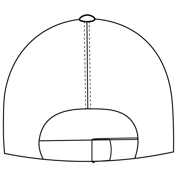 casquette avec boucle à clapet