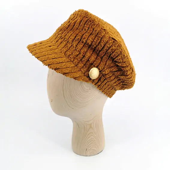 casquette de marin marron