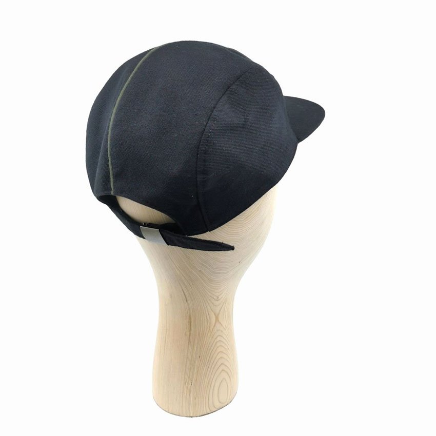 casquette 5 panel noir sport fabriqué en france