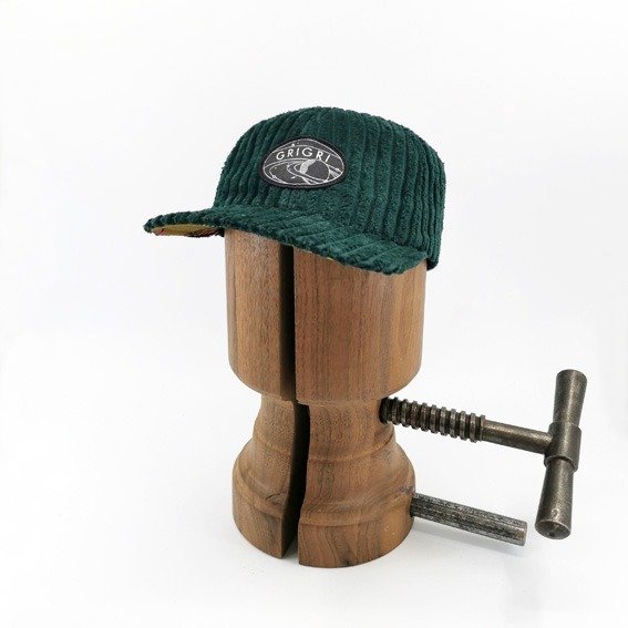 casquette ameriaine vert velours