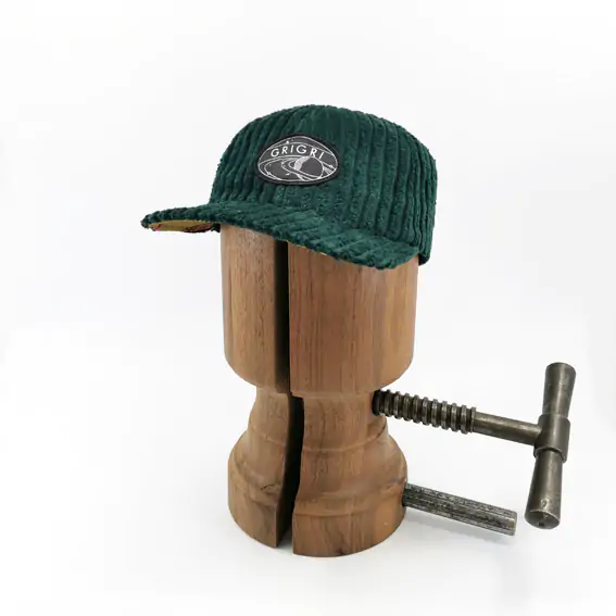 casquette ameriaine vert velours