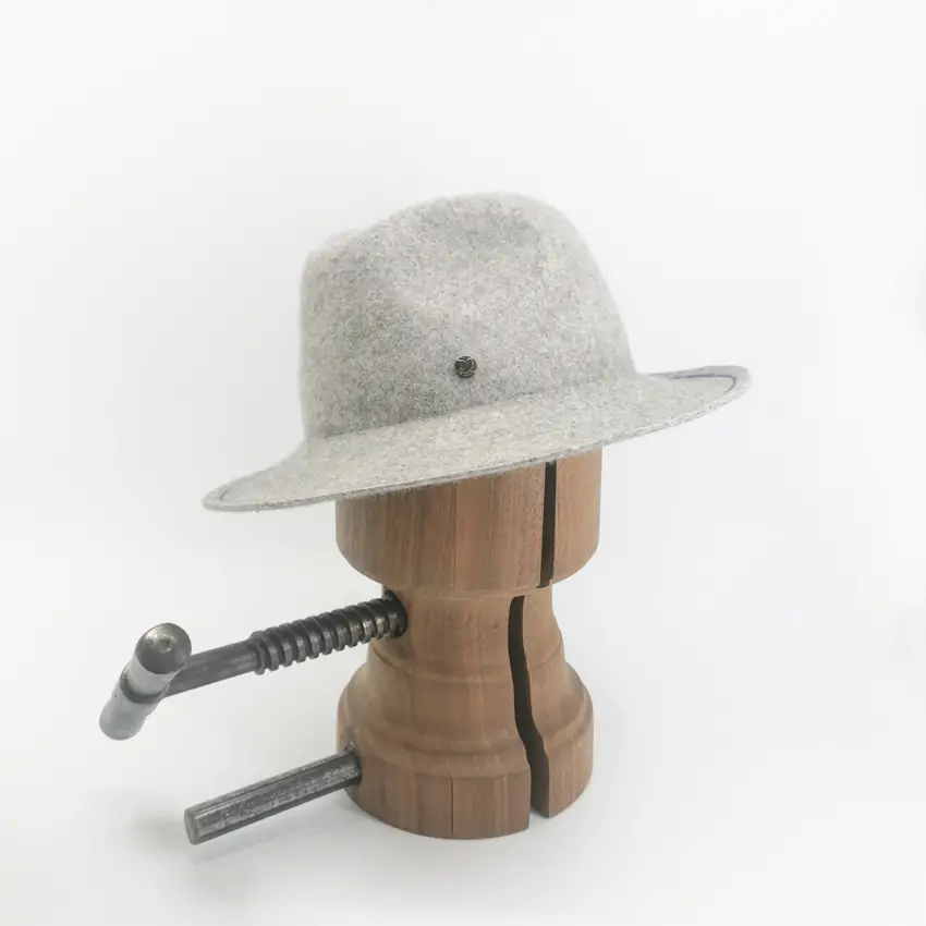 Chapeau Fedora Feutre Bord Droit