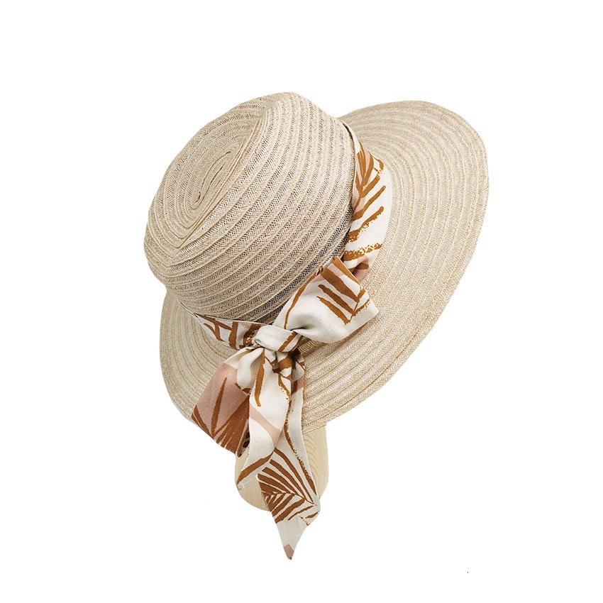 chapeau paille femme plage soleil ete
