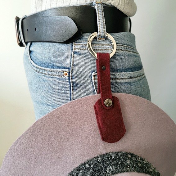 clip à chapeau transporter passant pantalon