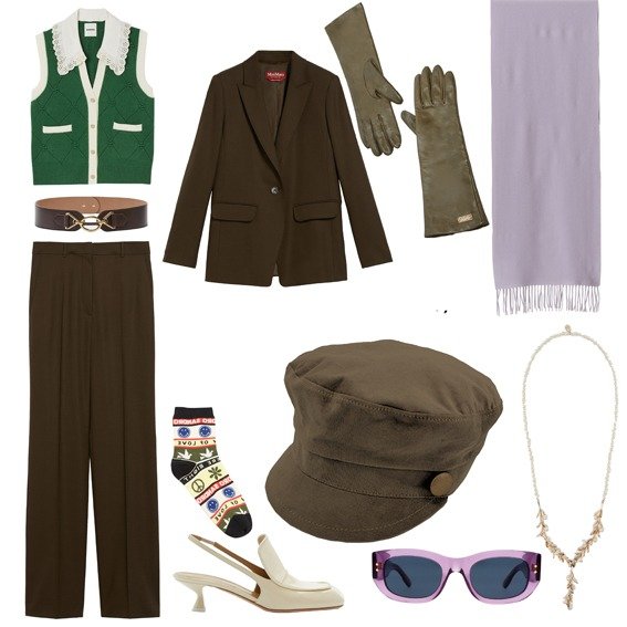 Look Femme Casquette Marin