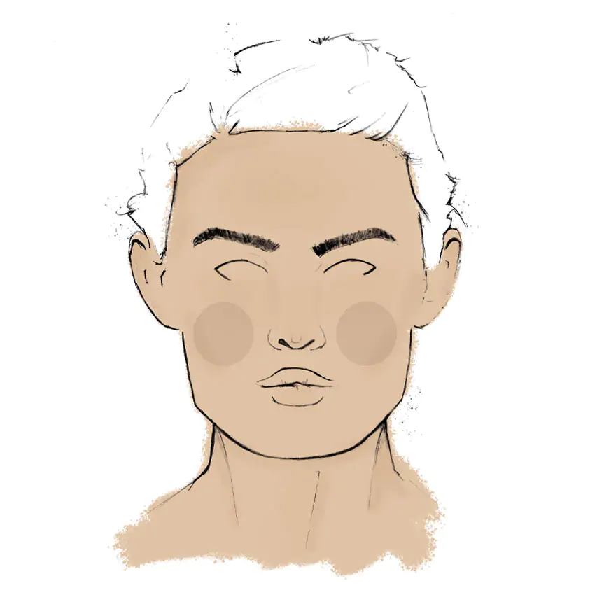 Visage Carré