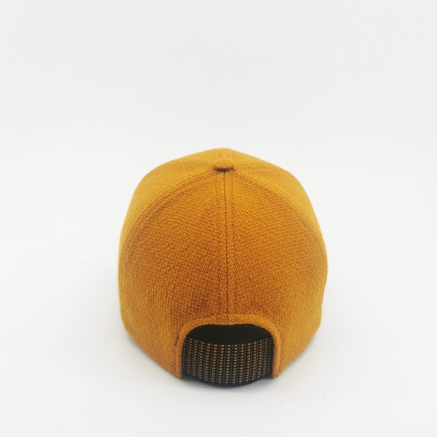 Casquette 6panel Orange Made In France