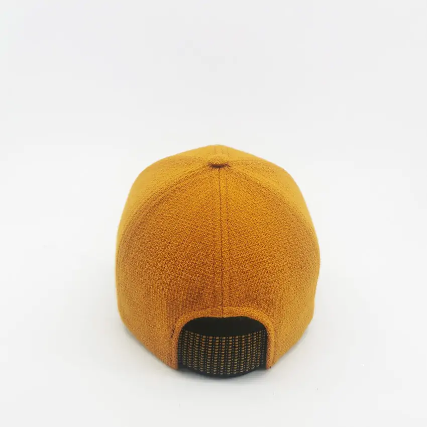 Casquette 6panel Orange Made In France