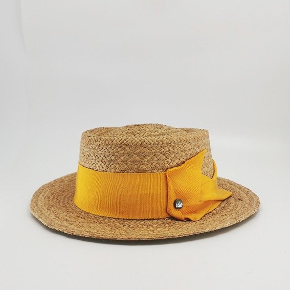 Canotier Femme Orange