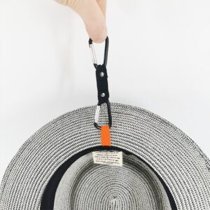 mousqueton chapeau