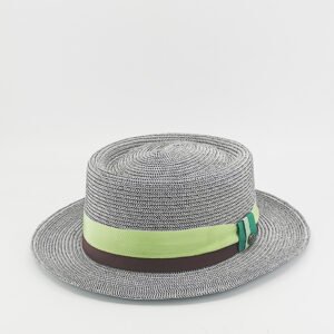 porkpie papier gris