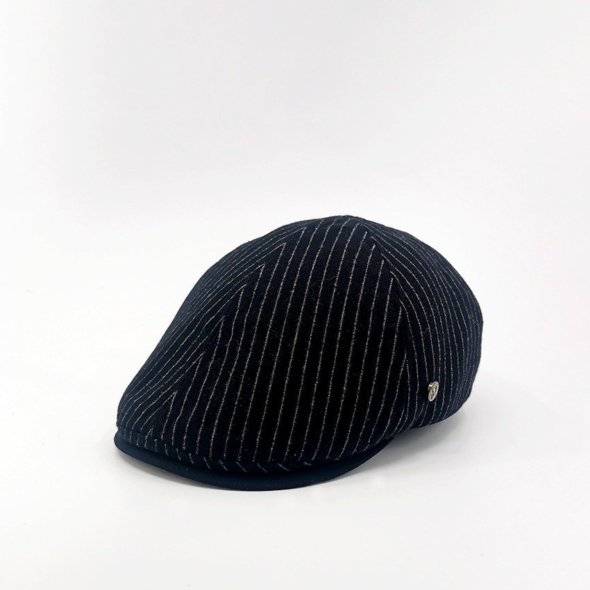 casquette raye cachemire made in france