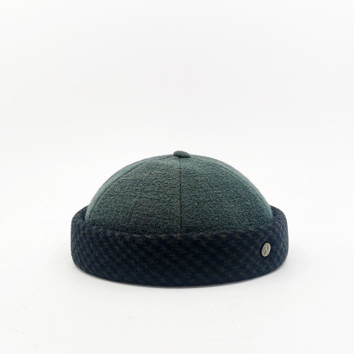 bonnet de docker vert