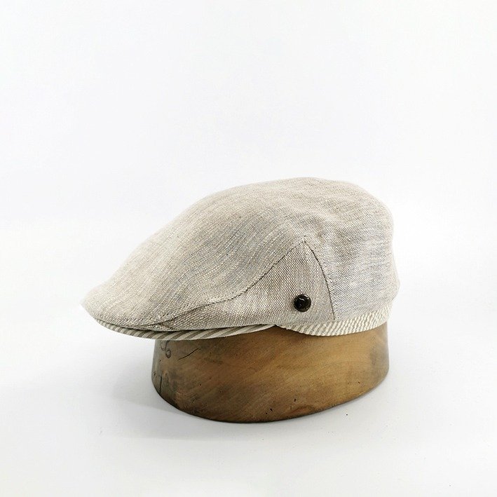 casquette beret homme beige