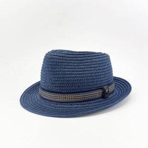 chapeau trilby bleu studio grimel