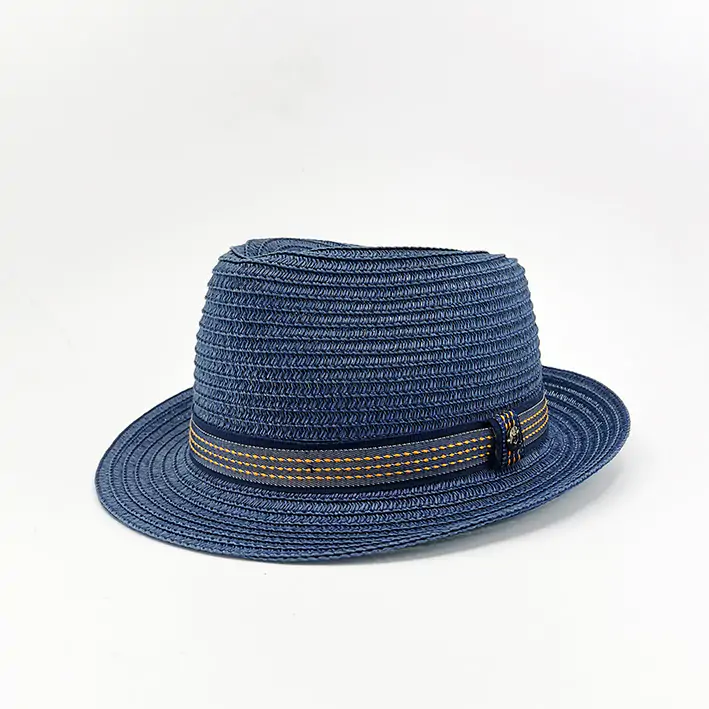 chapeau trilby bleu studio grimel