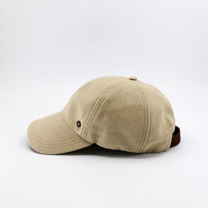 casquette souple beige studio grimel dad cap