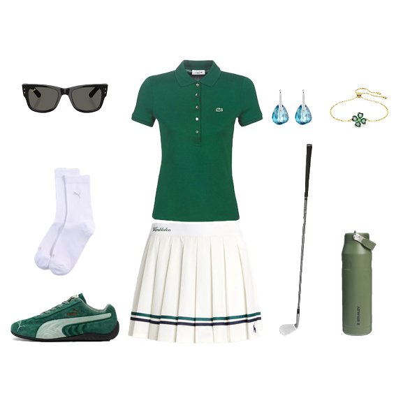 Look tenu de golf femme