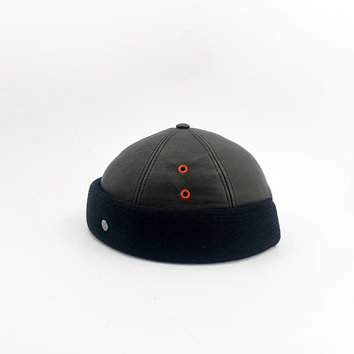 Bonnet Docker Cuir