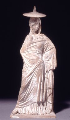 antiquité grecque pétase femme