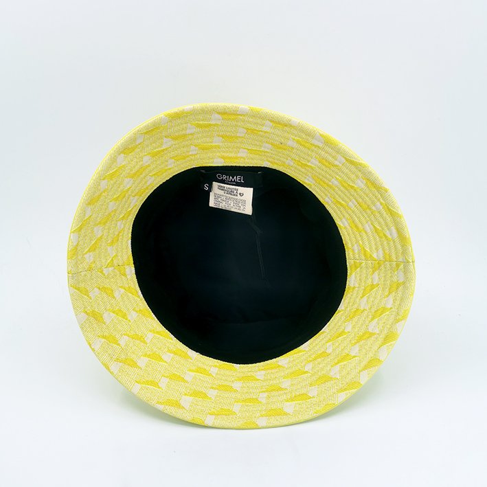 bob impermeable jaune artisanal