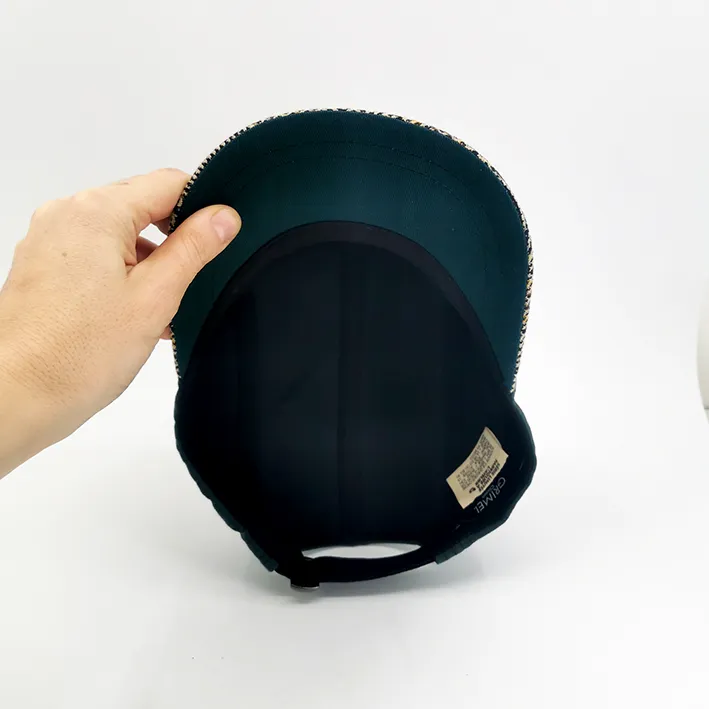 Casquette Homme 5 Panel Vert
