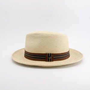 Chapeau Trilby Panama Made In France